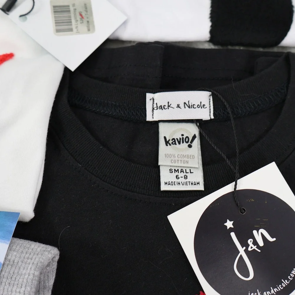 RESELLER BUNDLE Kids Unisex Shirts Long Sleeve Short Sleeve‎ New With Tags 7702